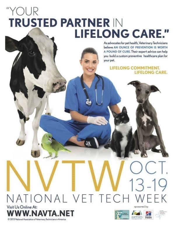 Texas Branch AALAS National Veterinary Technician Appreciation Week!